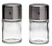 WMF Bel Gusto Glass Mini Salt & Pepper Set with Stainless Steel Lids