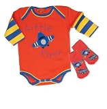 Little Flyer Onsie with Matching Socks