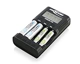 Ansmann 1001-0005 Powerline 4 pro Akku Ladegerät für NiMH/NiCd Akkus 1-4x AA, AAA
