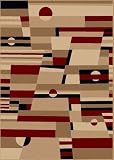 5'5 x 7'7 Radici USA Sofia 1416 - Beige Rectangular