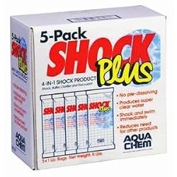 Homecare Labs 22107AQU Shock Plus 5-Pack