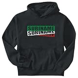 Sweatshirt Black  Triple Ii Suriname  Country