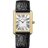 Cartier Tank Solo 18kt Yellow Gold Mens Watch W1018855 by Cartier
