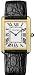 Cartier Tank Solo 18kt Yellow Gold Mens Watch W1018855