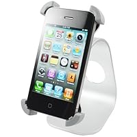 Titan iPhone 4 Stand - Desktop Multi-View 360 Degree Rotation Holder Dock Stand - Also Securely Fits iPhone 3G and iPhone 3GS - Premium Quality Light-Weight Aluminum