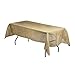ArtOFabric Natural Burlap Tablecloth 59 Inches X 90 Inches