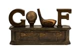 Decorative Mandle Tabletop Golf Box Storage Accent