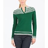 Embroidered Jersey Ballet Neck Sweater at Liz Claiborne
