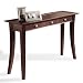 Dolce Dark Walnut 3-Drawer Console Table
