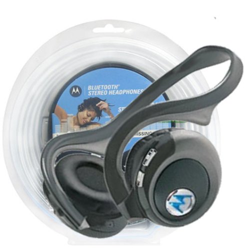 Motorola H 98689 T820 Bluetooth Stereo Headset - Black