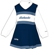 Reebok Seattle Seahawks Toddler (4-6x) Cheer Uniform Kids Size 6X
