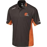 Cleveland Browns 2009 Sideline Clutch Reebok Polo - Small