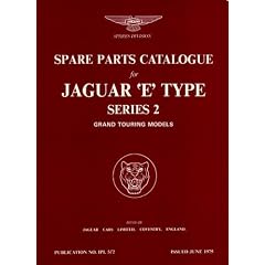 Jaguar E Type Parts Catalogue Series 2 GT (Official Parts Catalogue)