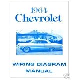 1964 CHEVROLET BELAIRE BISCAYNE IMPAPA Wiring Diagrams Schematics by Chevrolet