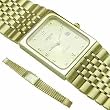 Geneve Quartz Men's Golden Watch