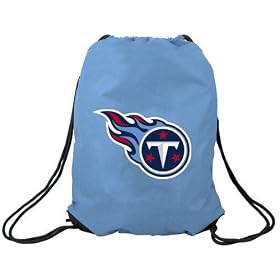 Tennessee Titans Light Blue Nylon Drawstring Backpack