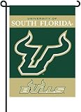 South Florida Bulls USF NCAA 2-Sided Garden Flag Set W/ Garden Pole