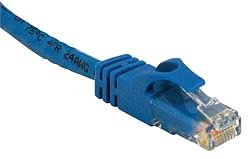 Cables To Go 27143 Cat6 550 MHz Snagless Patch Cable, Blue (10 Feet)