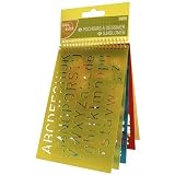 Dam - Set de 5 pochoirs � dessiner - Kids@Work