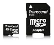 Transcend TS4GUSDHC2 CLASS2 Micro SDHC 4 GB