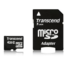 Transcend Transcend MicroSDHC Class 2 + SD-Adapter 4GB