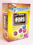 Tootsie Pops - Box of 100 Assorted Tootsie Pops