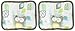 Carter's Plush Strap Covers, Animal Owl, Multi Color
