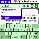 MSDict Viewer 7 and English-German Pro Dictionary downloadable Software