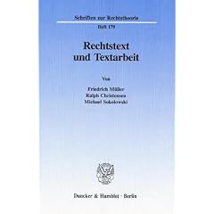 Rechtstext und Textarbeit