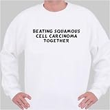 Beating Squamous Cell Carcinoma Together Sweatshirt XX-Large White