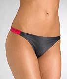 J.LO - JLo Lingerie Fancy Pants Satin Thong With Ribbon Panty