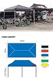 DRC チームキャノピー カラー:レッドサイズ:600cm×300cm