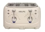 Krups FEP4W 4-Slice Toaster, White