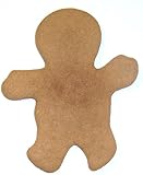 Scott's Cakes Hand-Rolled & Fresh Baked Undecorated Small Christmas Gingerbread Men Gingerbread Cookies