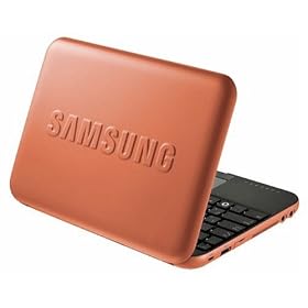 Samsung GO N310-13GO 10.1-Inch Sunset Orange Netbook - 9 Hour Battery Life