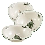 Spode Christmas Tree Dip Dishes, Set of 3