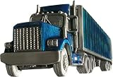 Men's BLUE TRUCK Punk Rock Metal Belt Buckle