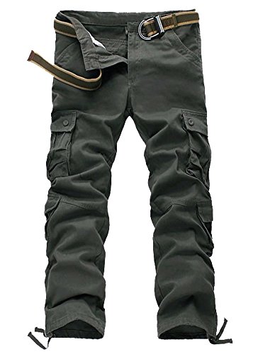 Men's Cargo Pants Outdoors Work Wear Casual Pants Cotton Canvas Pants