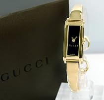 109 Gucci 18K Gold/Black Women's YA109524