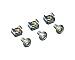 Inner 6-angle rack mounting screw&nut M6*12 20pcs package