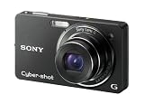 Sony DSC-WX1 Digitalkamera (10 Megapixel, 5-fach opt. Zoom, 6,9 cm (2,7 Zoll) Display, 24mm Weitwinkel, D�mmerungsmodus) schwarz