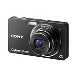 Sony DSC-WX1 Digitalkamera (10 Megapixel, 5-fach opt. Zoom, 6,9 cm (2,7 Zoll) Display, 24mm Weitwinkel, D�mmerungsmodus) schwarzvon "Sony"