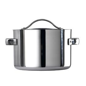 Gordon Ramsay 24cm stainless steel stock pot with lid