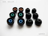 12 Replacement Earbuds Eargels for Sony Earphones / Headset In-ear / Ipod Iphone Mp3 Mp4