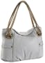B. MAKOWSKY Princeton Shopper,White,one size