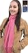 Handmade Lightweight Scarf in 75% Alpaca Natural Fiber, 25% Wool - Featherweight Collection with Classic Fringes