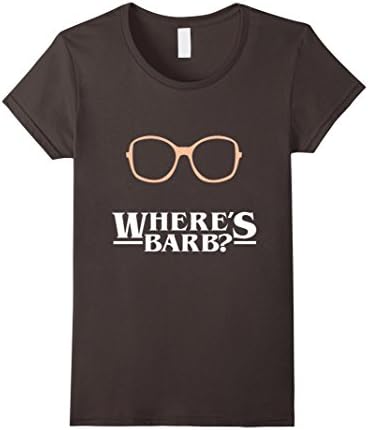 Women's What about Barb Strangers of Things T-Shirt Memory 2016 Medium Asphalt