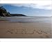 Photographic Print of Relax word in sand on beach, Salcombe, Devon, United Kingdom from Silverport Pictures
