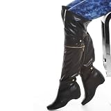 Bamboo Women's VERDANA-01 Thigh High Boots