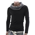 Herren T-shirt Rollkragen (DAK10)